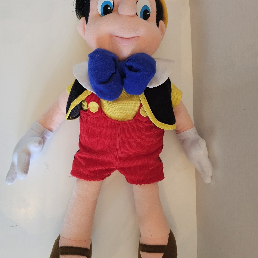 Pinocchio 18” Plush Stuffed Toy Doll Vtg 1992 Mattel Walt Disney - Picture 6 of 8